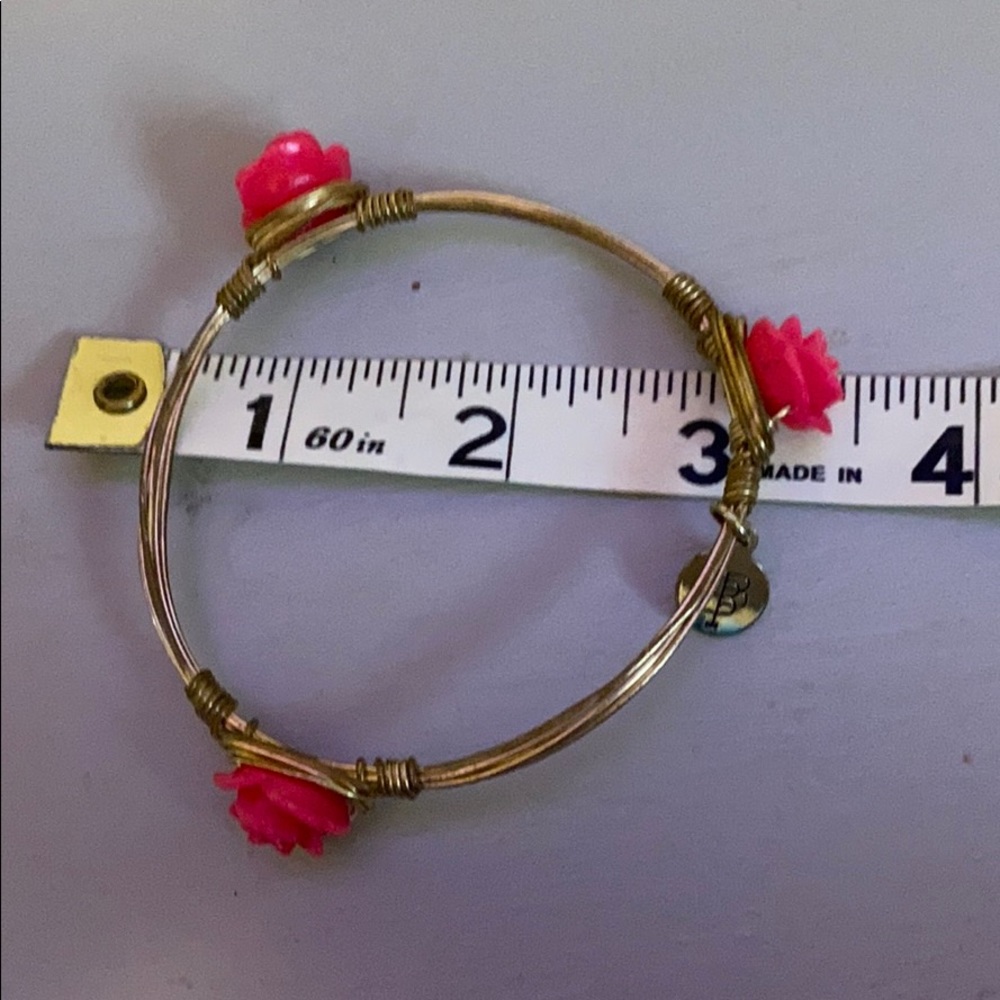 Rose Bourbon and Bowties bracelet